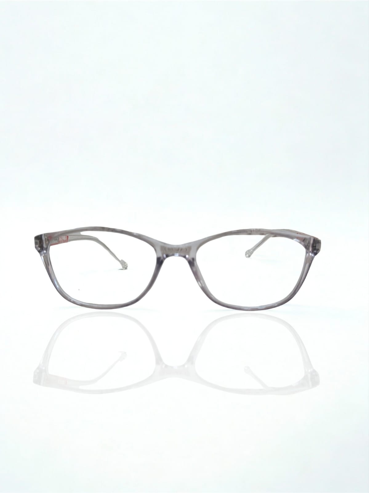 Classic Gray Transparent Eyeglasses