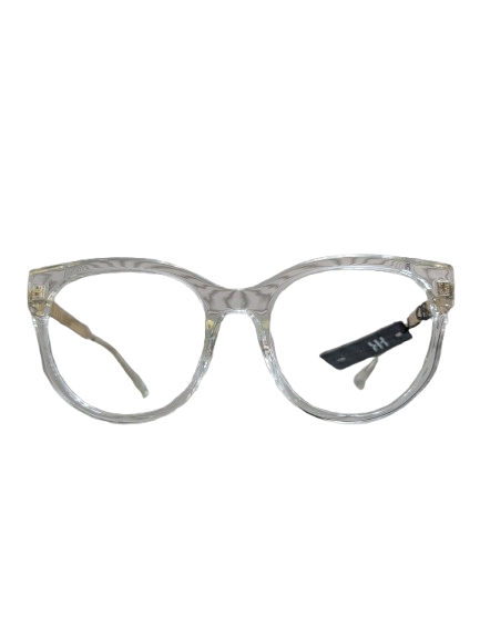 Clear Frames with Zesty Green Accents